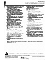 DataSheet TMS320VC5402 pdf